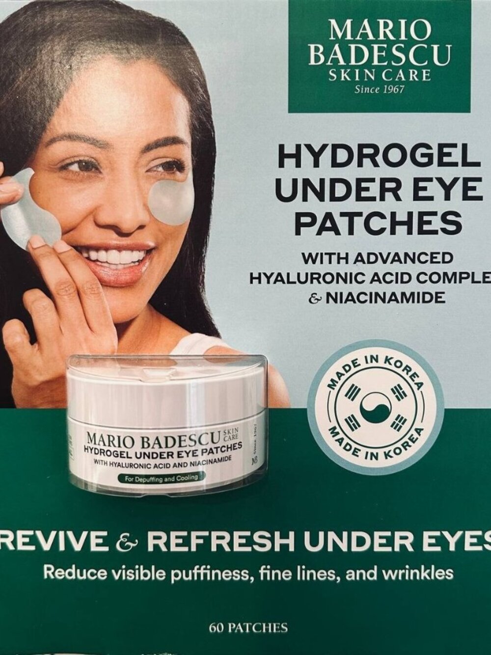 Mario Badescu Hydrogel Under Eye Patches - 30 Pairs - Refresh & Brighten